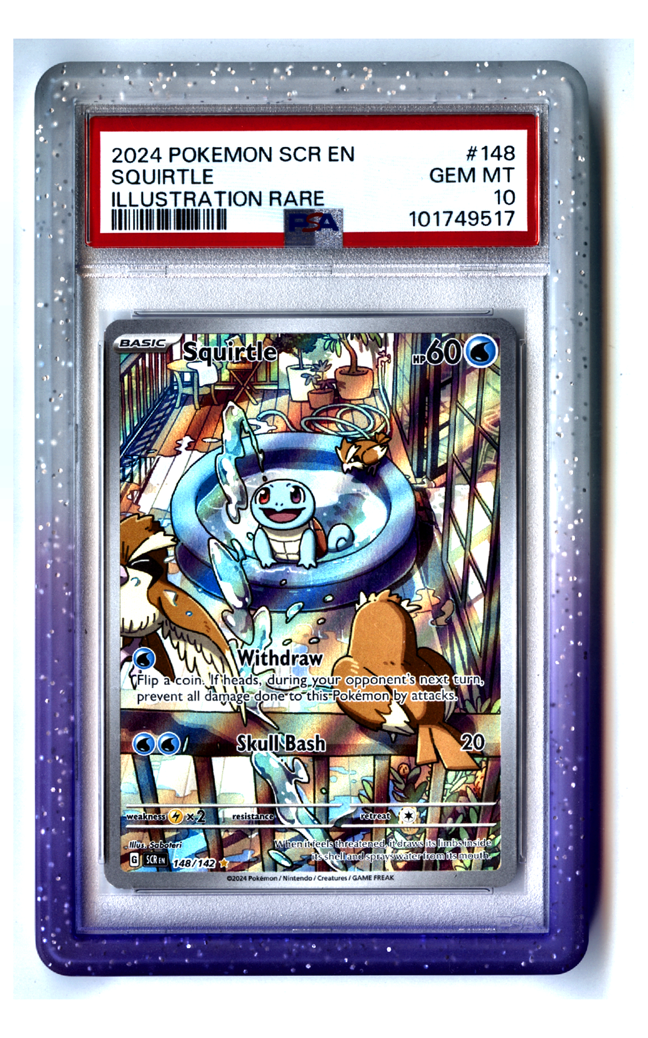 Squirtle - PSA 10 - Stellar Crown – Lucky Egg