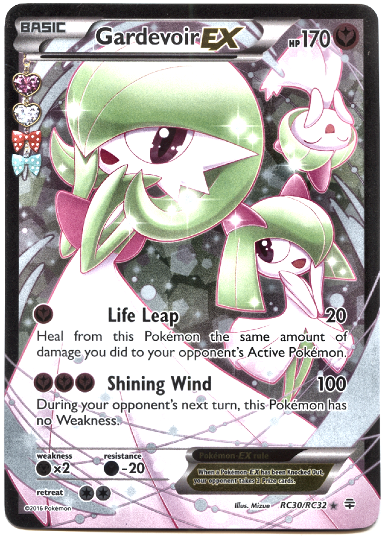 Gardevoir-EX - RC30 - Generations - Near Mint — front