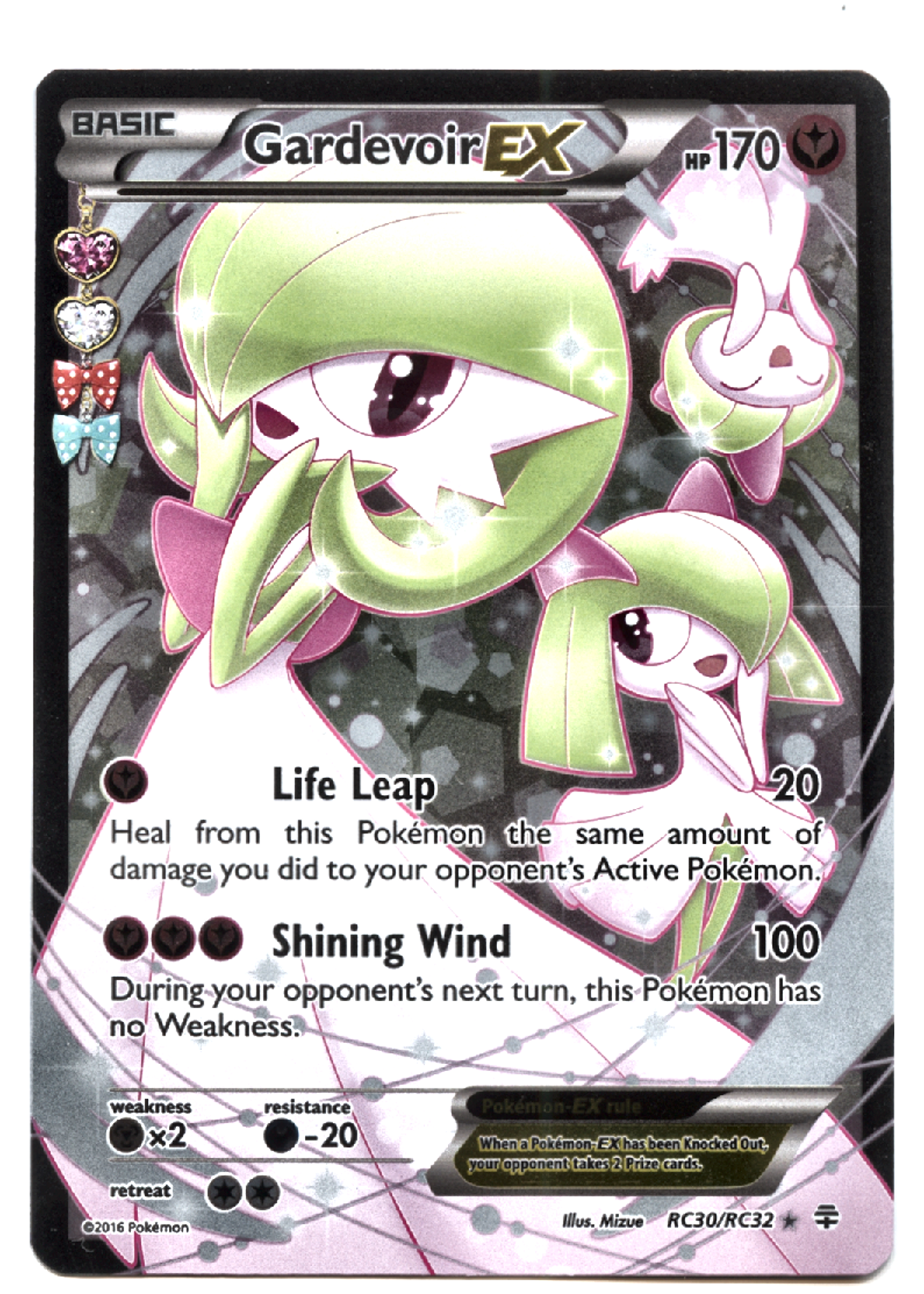 Gardevoir-EX - RC30 - Generations - Near Mint — front