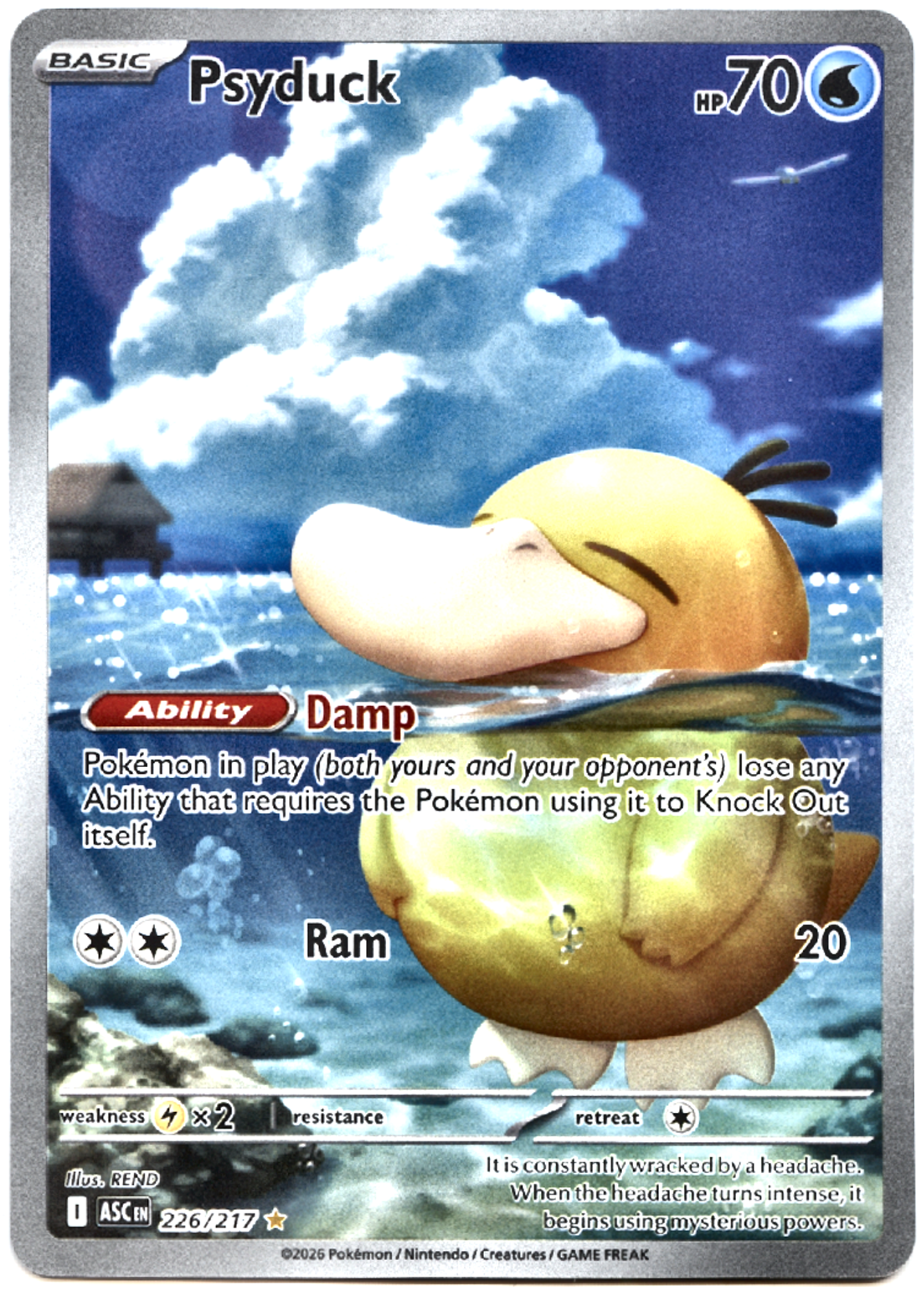 Psyduck - 226 - Ascended Heroes - Near Mint — front