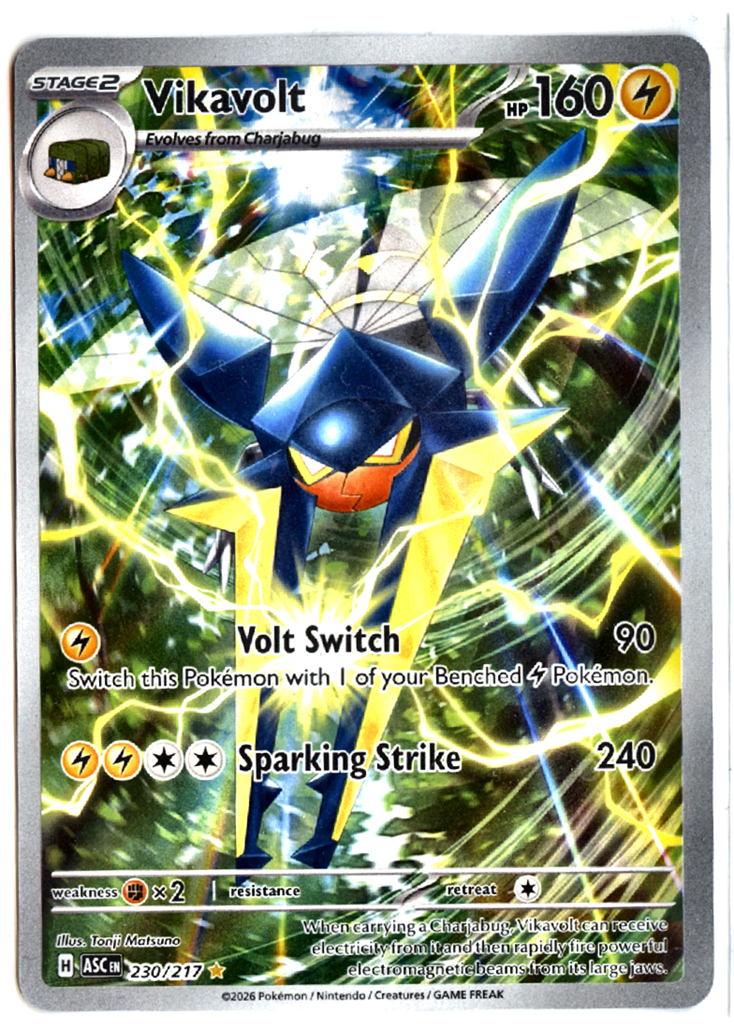 Vikavolt - 230 - Ascended Heroes - Near Mint — front