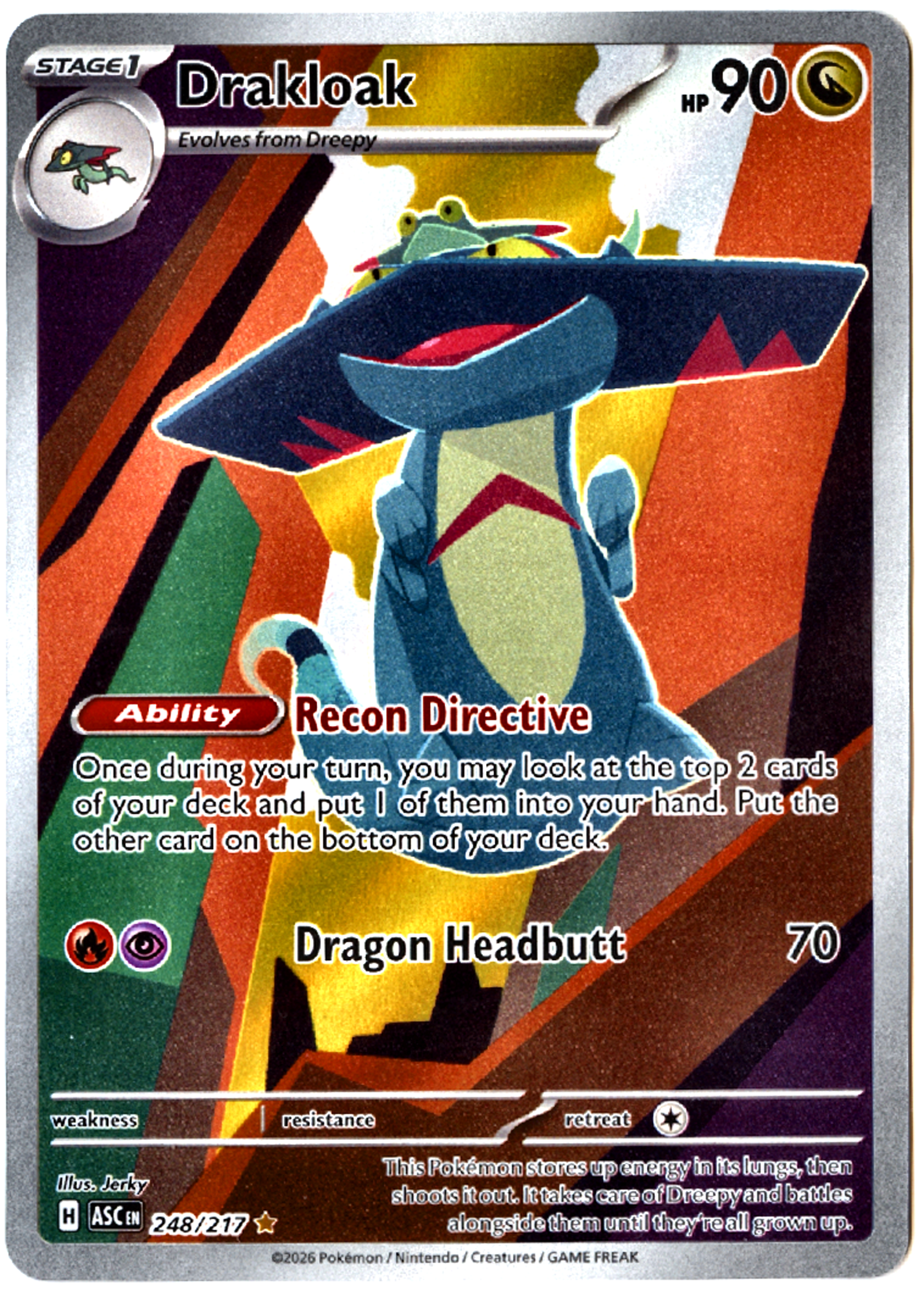 Drakloak - 248 - Ascended Heroes - Near Mint — front