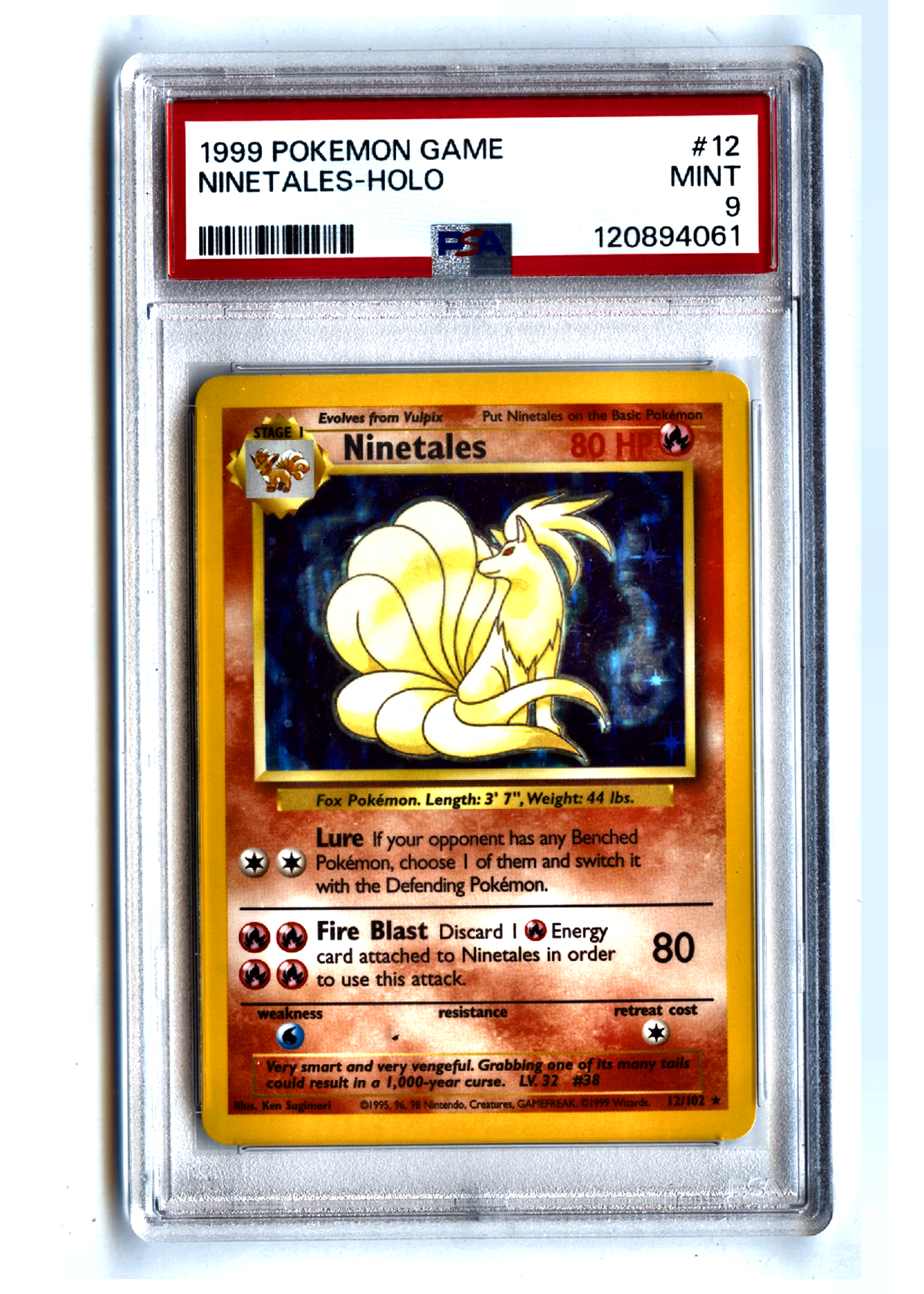 Ninetales - Grade 9 - Base — front
