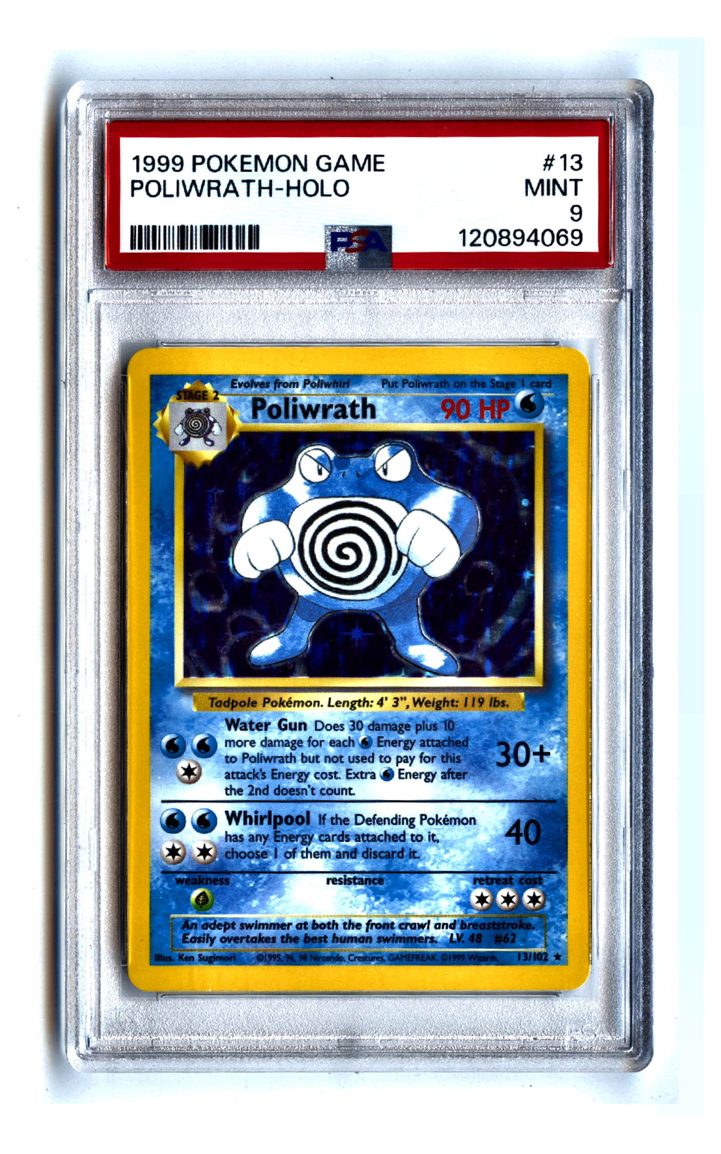 Poliwrath - Grade 9 - Base — front