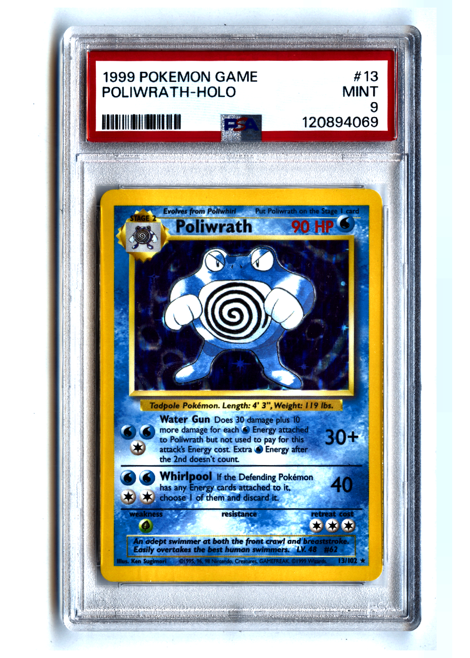 Poliwrath - Grade 9 - Base — front