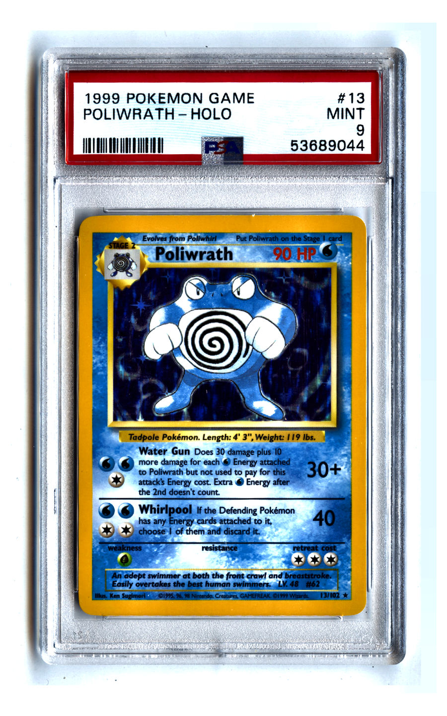 Poliwrath - Grade 9 - Base — front