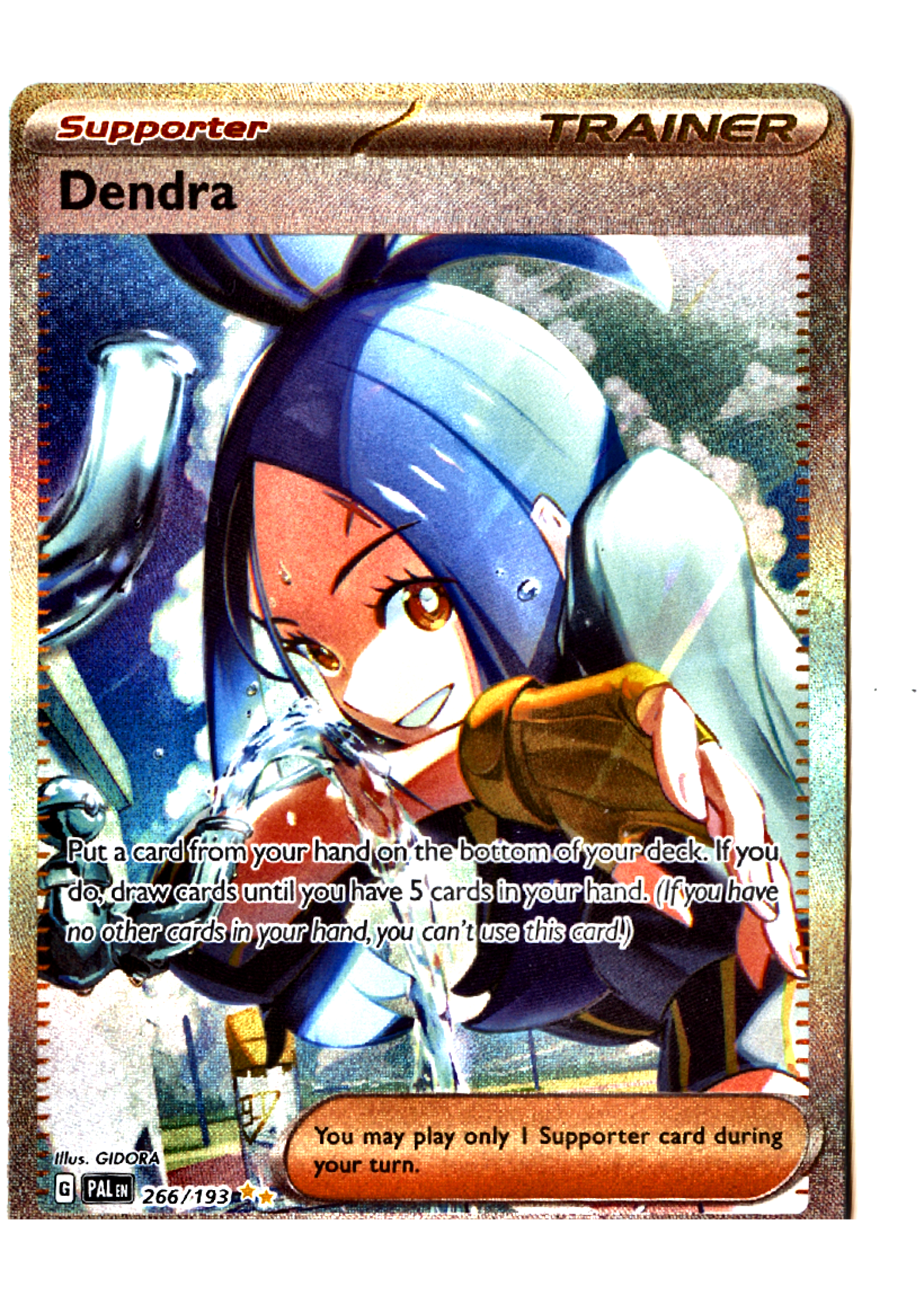 Dendra - 266 - Paldea Evolved - Near Mint — front