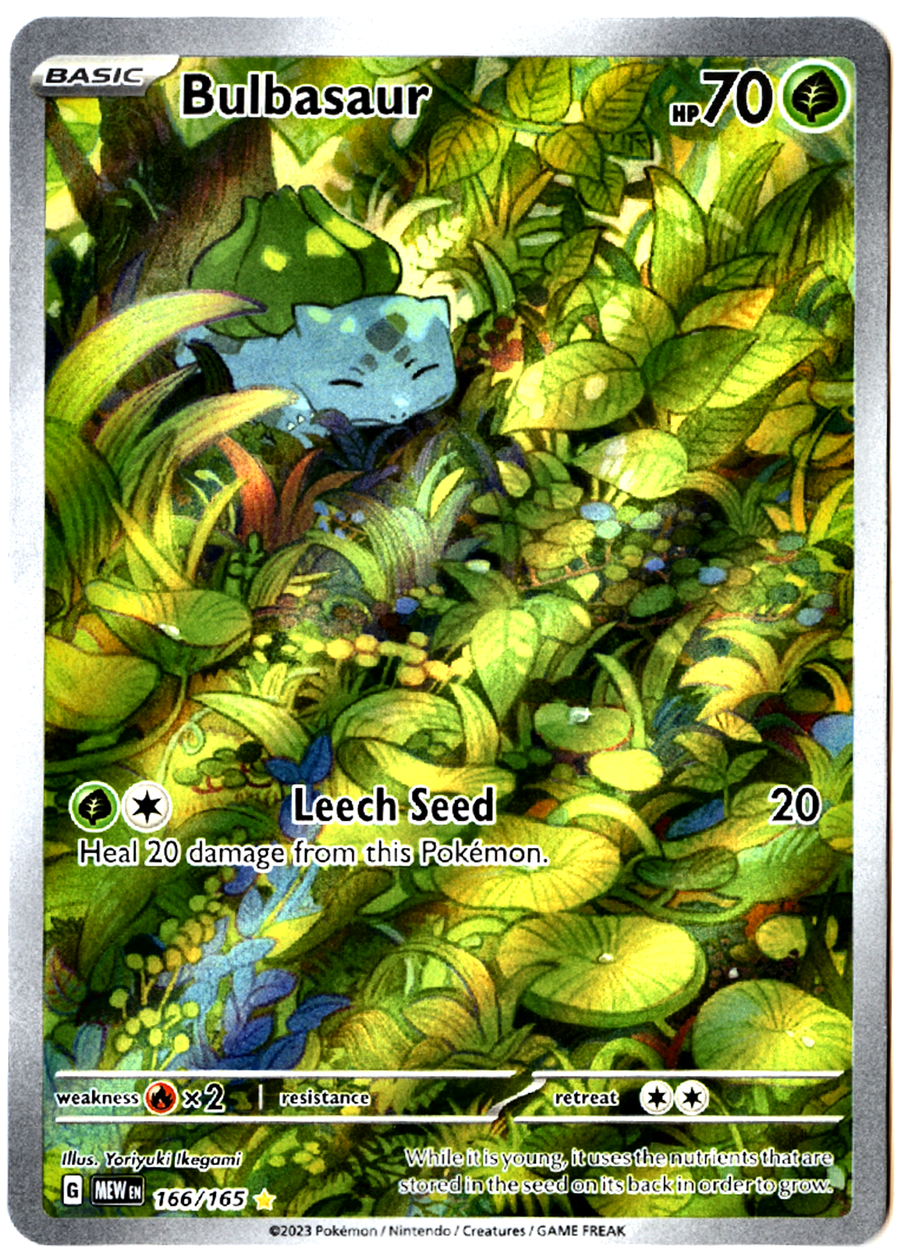 Bulbasaur - 166 - 151 - Near Mint — front