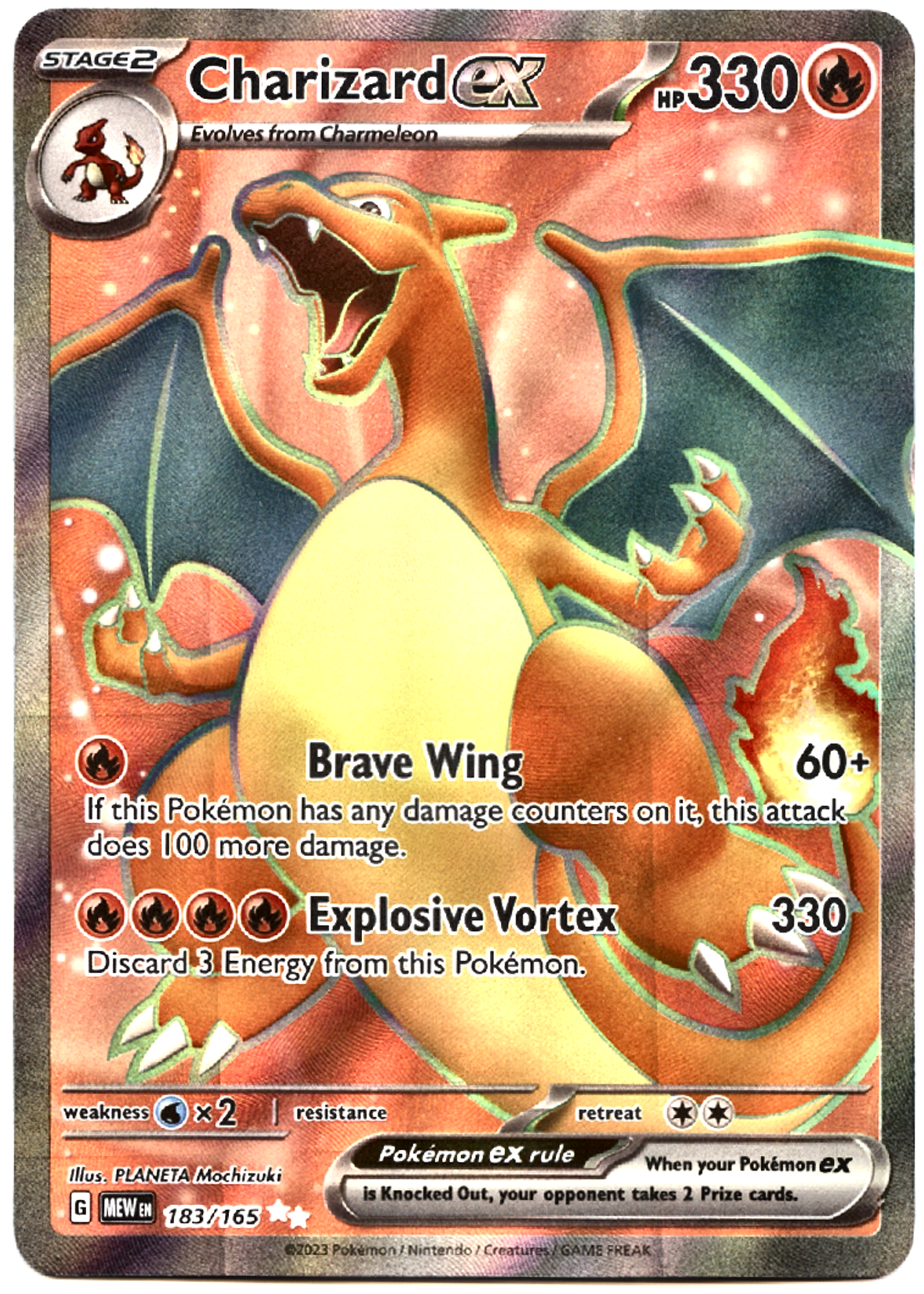 Charizard ex - 183 - 151 - Near Mint — front